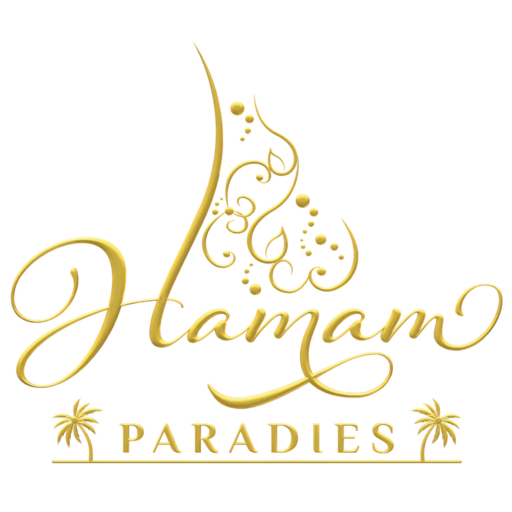 Logo des Hamamparadies in Bad Homburg. Als Vorreiter im modernen Bäderwesen vertraut diese Therme auf die Textilien von Ecobain. Unsere extrem saugstarken und schnelltrocknenden Tücher bieten den Gästen maximalen Komfort nach jedem Saunagang. Eine ressourcenschonende und smarte Lösung für höchste Ansprüche in der Wellnessbranche.